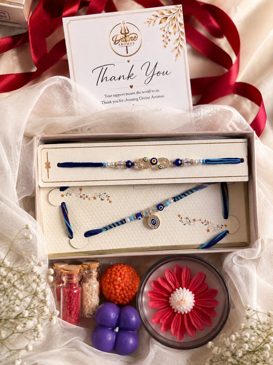 Blue Bond Rakhi Hamper